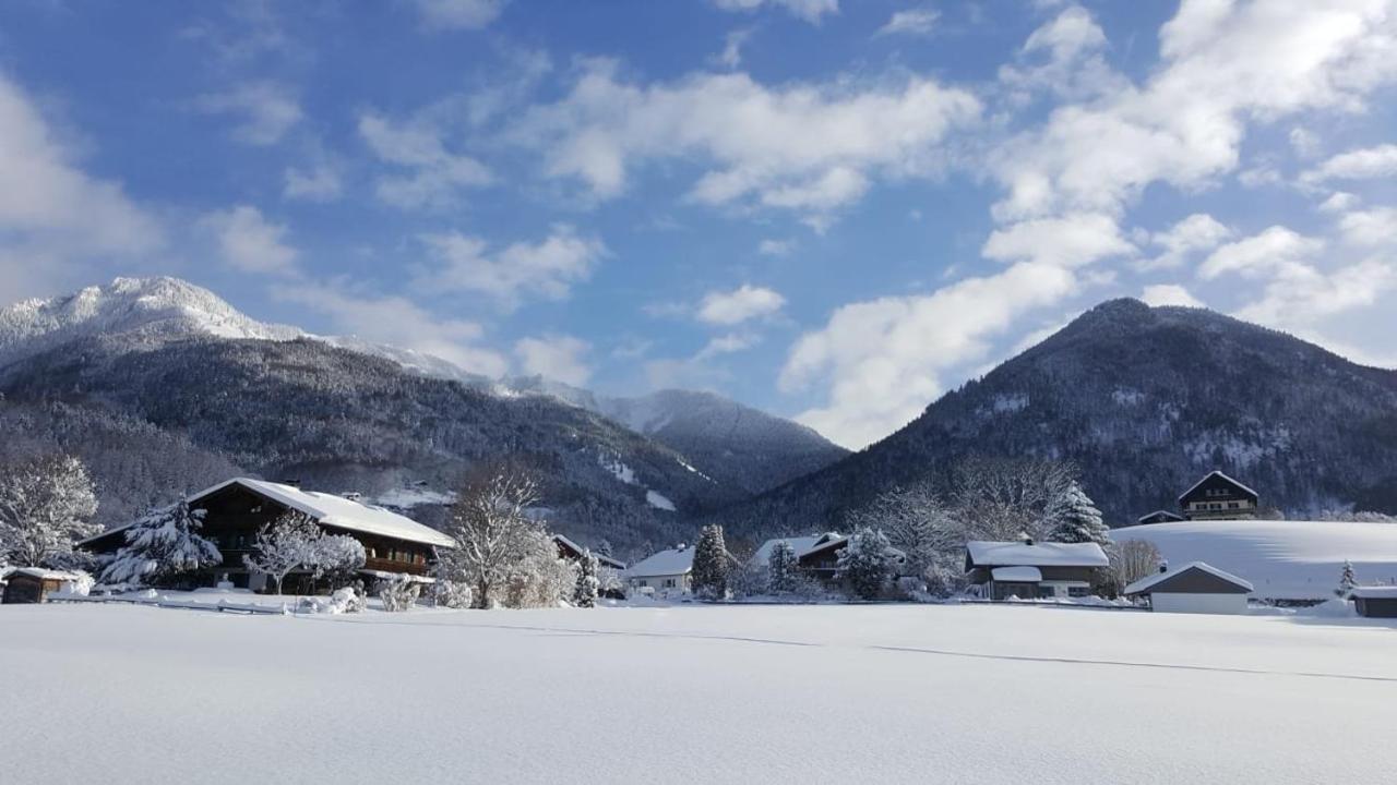 Chiemgauferienwohnungen - Wanderlust Und Alpenrose Unterwössen Εξωτερικό φωτογραφία